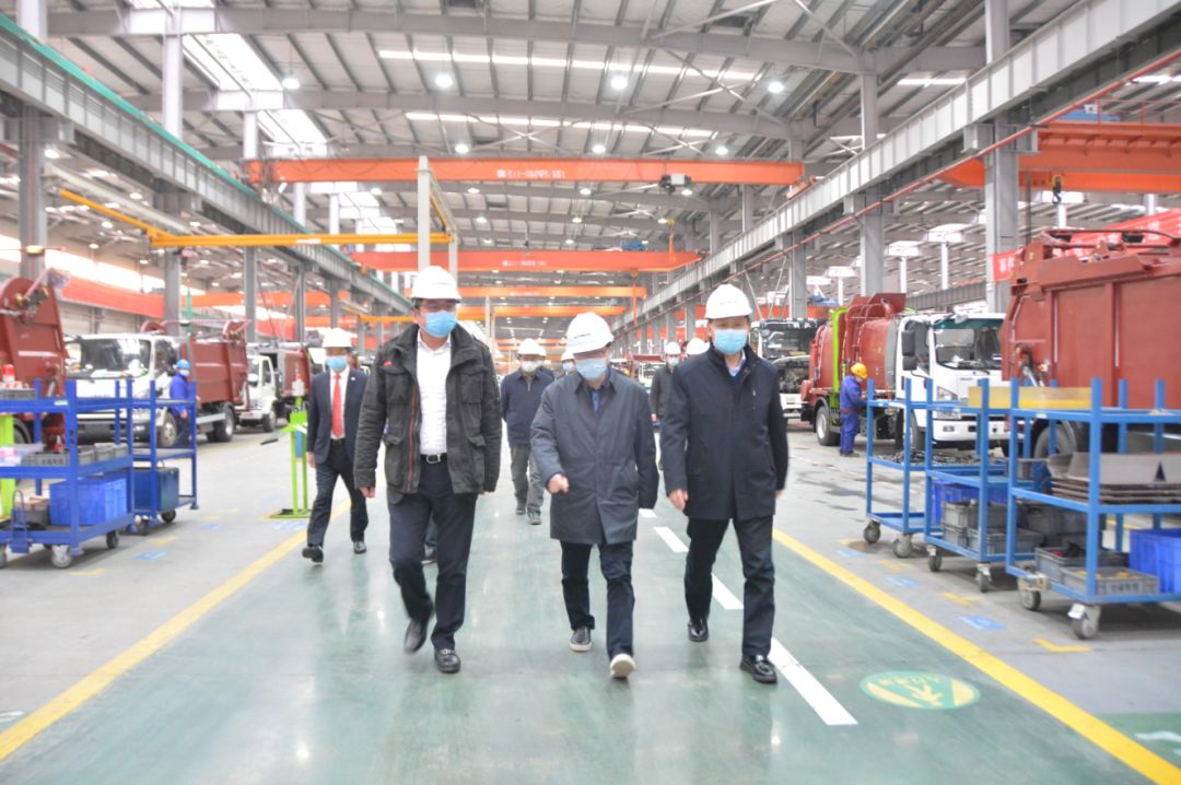 湖南省副省长陈文浩一行调研九游ninegame环境长沙产业园