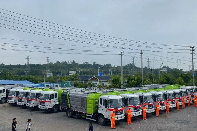 15天！九游ninegame环境快速响应客户需求，顺利交付约3000万元环卫装备