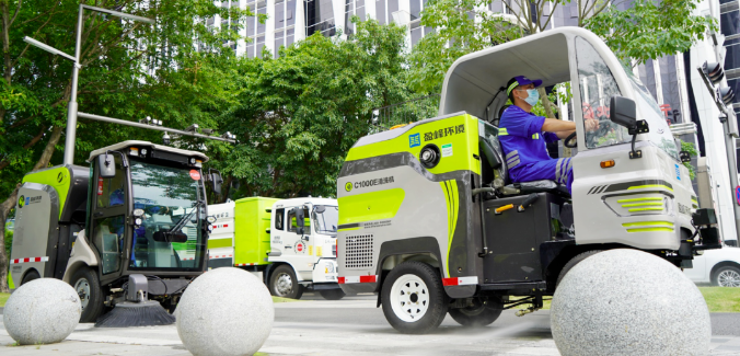 智慧环卫技术加持，九游ninegame环境助力深圳数字抗疫